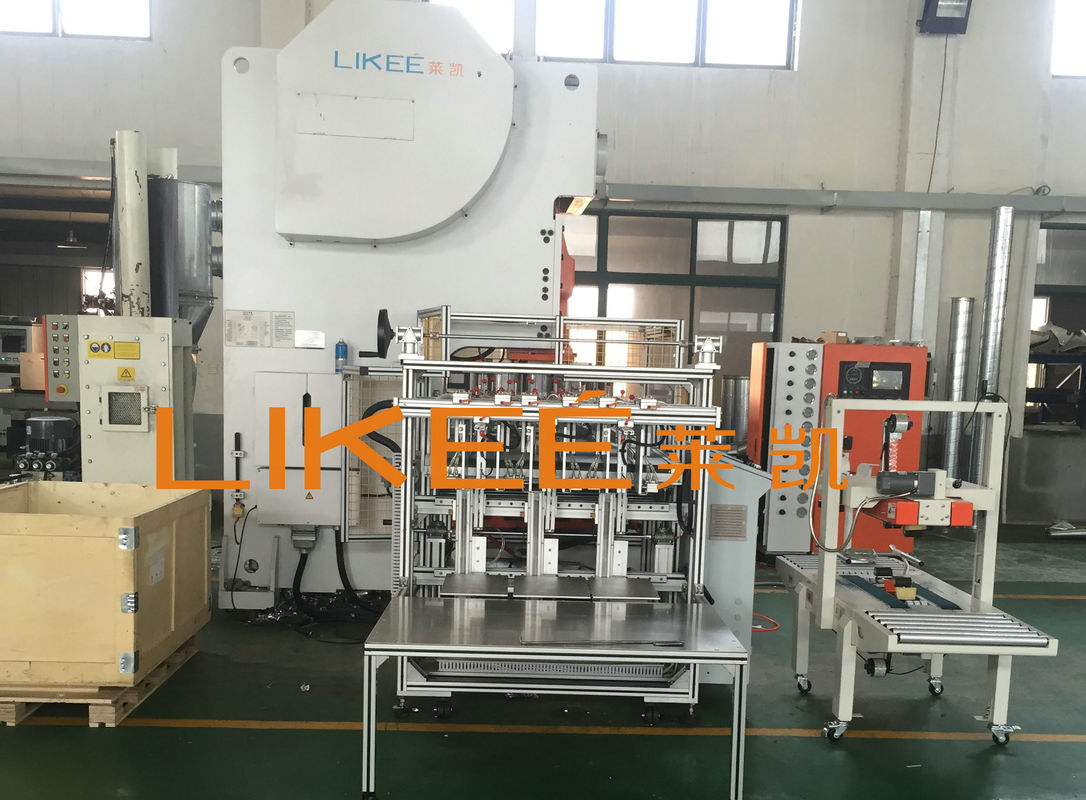 Fully Automatic 80Ton Aluminium Foil Container Production Line