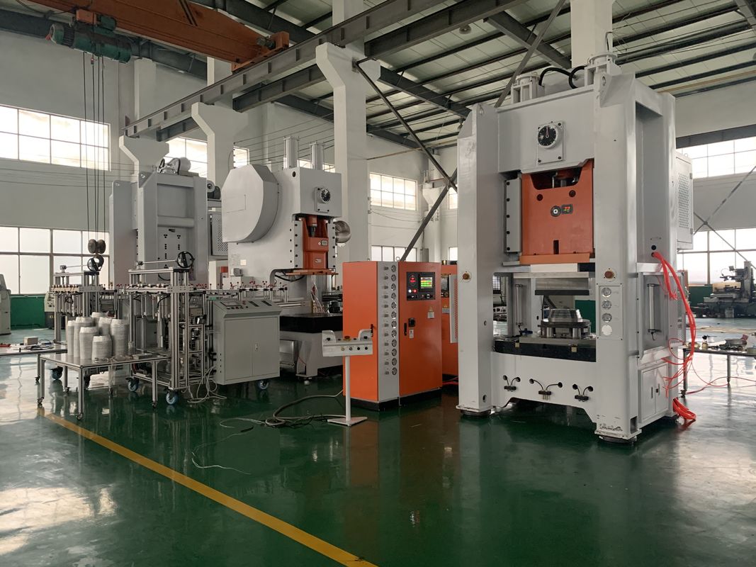Fully Automatic 80Ton Aluminium Foil Container Production Line