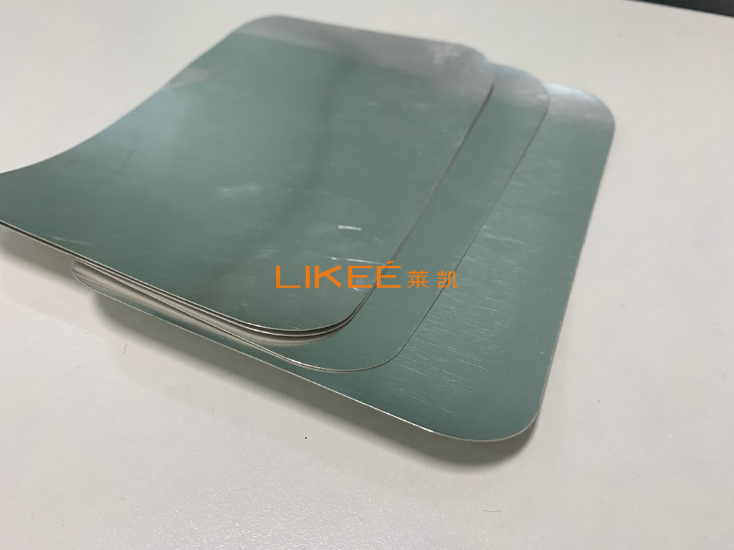 Laminated 270gsm Aluminium Foil Container Lids Food Grade Material