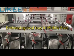 Fully Automatic Easy Using Aluminium Foil Disposable Food Container Making Machine LK-T80