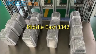 LK-T80 Aluminum foil 8342 container making machine Middle East Hot sale 