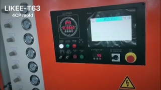 LK-T63 Aluminum foil 4CP tray making machine