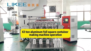 LK-T63 Aluminum Foil Container Making Machine