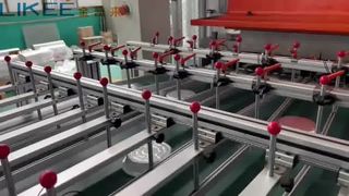 T130 aluminum foil container round tray 5cavities production line