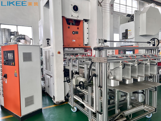 Mechanical Power Source 5 Cavtities Aluminium Foil Container Making Machine 80Ton