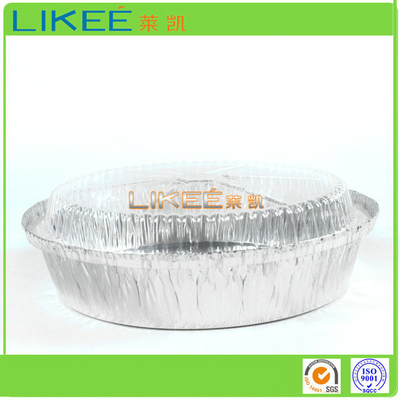 Buy Thin Round Aluminium Foil Container Easy To Pack Aluminum Foil Food Tray online manufacture