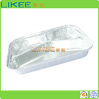 Convenient Foil Food Tray Container Environmental Friendly Aluminium Food Box