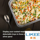 Disposable Aluminium Food Containers Oven Safe Microwave Safe