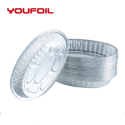 Buy Silver Color Disposable Aluminum Foil Tray Oval Roast online manufacture