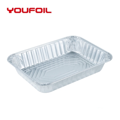 Buy Food Storage Disposable Aluminum Foil Pan Microwave Oven Safe online manufacture