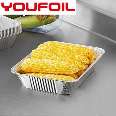 Buy Recyclable Disposable Aluminum Foil Container Half Size Pan Safe Convenient online manufacture