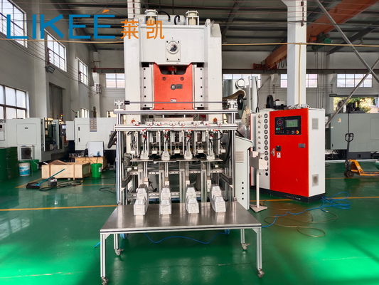Buy 5 Caivities Fully Automatic Aluminium Foil Container Making Machine online manufacture