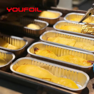 Buy Recyclable Aluminum Foil Bread Pan With Lid Small Bread Tin Baking Cup online manufacture