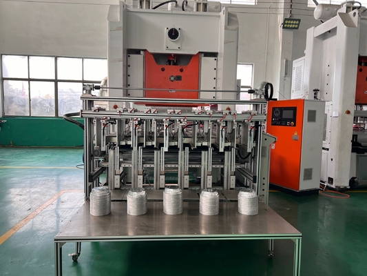 Buy 3 Phase 80T Aluminium Foil Container Making Machine online manufacture