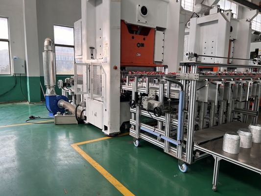 Buy 150~260mm Stroke Adjustable Aluminium Foil Cup Making Machine For Alufoil 0.2mm online manufacture
