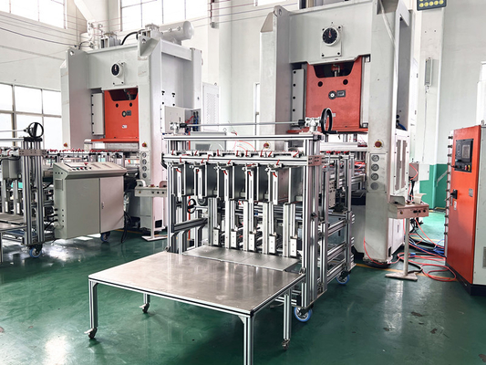 Buy 12000pcs/H  Aluminium Container Manufacturing Machine online manufacture