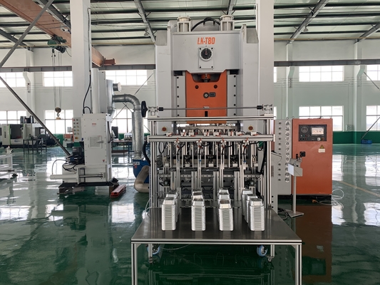 Buy 380V 50HZ 3 Phases Aluminium Foil Pan Making Machine With 0.025mm - 0.200mm Thickness online manufacture