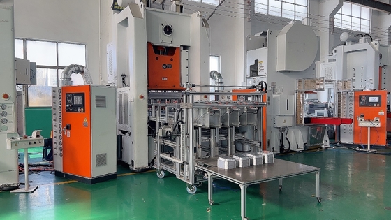 Buy 12000 Pcs/hour Production Output Aluminium Foil Tray Making Machine Fully Automatic online manufacture