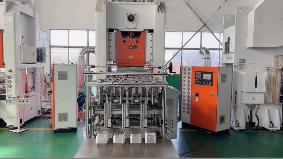 Buy Mechanical Aluminum Foil Container Machine With 12000PCS/Hour Capacity online manufacture