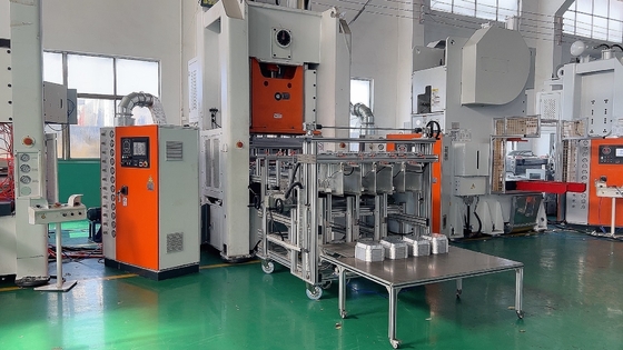 Buy H Frame Automatic Aluminium Food Container Making Machine 26KW 240mm Stroke online manufacture