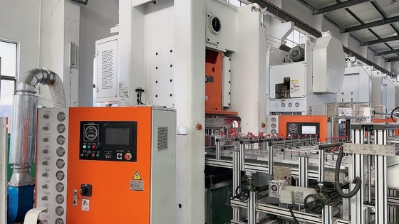 Buy Aluminium Foil Food Container Making Machine 35-68 Strokes Per Minute Working Speed online manufacture