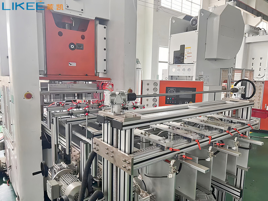 Buy 80TON Pressure Fully Automatic Aluminium Foil Container Making Machine PLC Controlled online manufacture