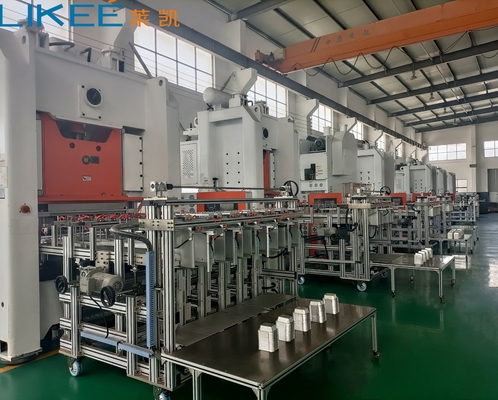 Buy 380V 70 Strokes High Working Speed Aluminium Foil Container Production Line With Simense Motor online manufacture