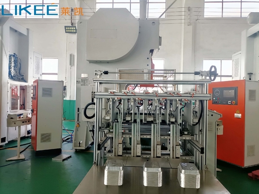 Buy Automatic Aluminum Foil Plate Making Machine with 19.8KW Compressor online manufacture