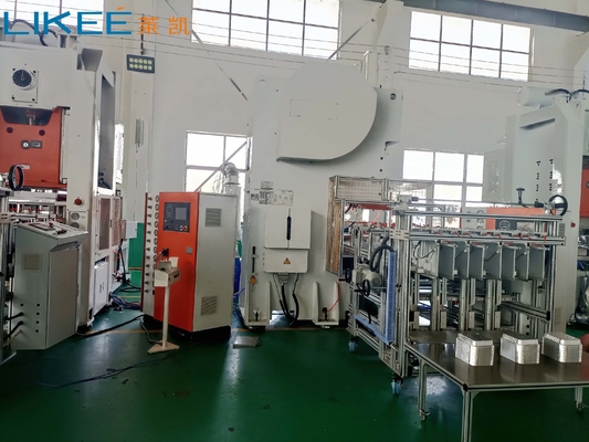 Buy Food Grade 18.5KW Aluminium Foil Container Making Machine High Accuracy online manufacture