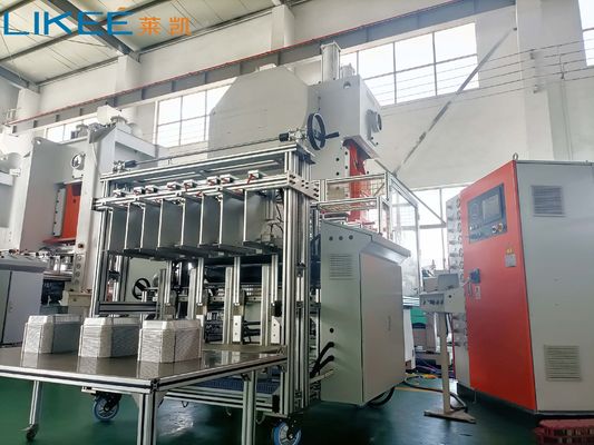 buy LK-T63 Aluminum Foil Container Making Machine Easy-Operate User-Friendly Interface online manufacture