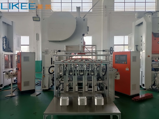 Buy High Productivity 3 WAYS Fully Automatic Aluminum Foil Container Making Machine online manufacture