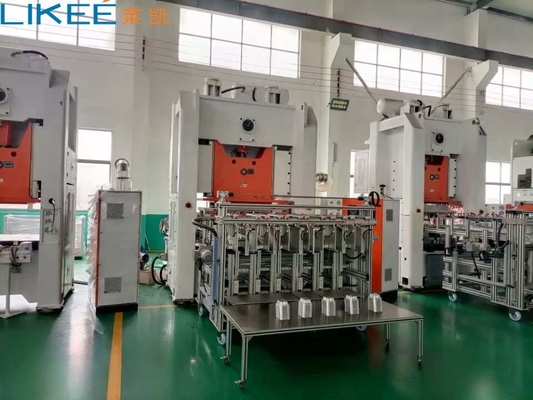 Buy Fully Automatic 35-70 Strokes/min Aluminum Foil Tray Making Machine With H Frame Appearance online manufacture