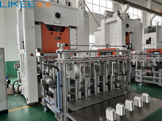 Buy Siemens Motor Fully Automatic Aluminium Foil Food Container Making Machine online manufacture