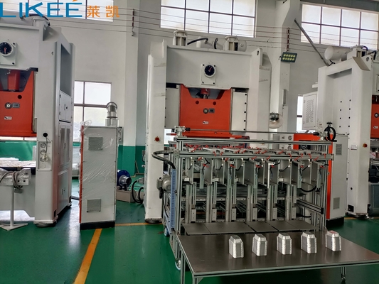 Buy 130Ton 5~6 Ways Fully Auto Aluminium Foil Container Making Machine online manufacture