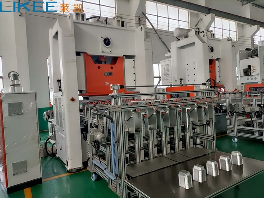 Buy 130TON 12000 Pcs/h Aluminium Foil Container Production Line online manufacture