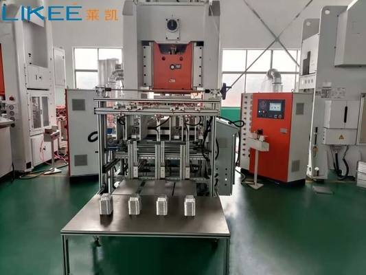 Buy 5 Cavities High Production Capacity H frame 80Ton press Aluminium Foil Plate Making Machine online manufacture