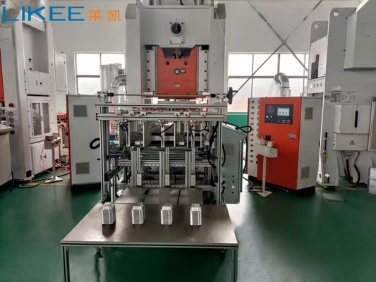 Buy 80Ton Silver Aluminium Foil Container Making Machine Equipped With Siemens Motor online manufacture