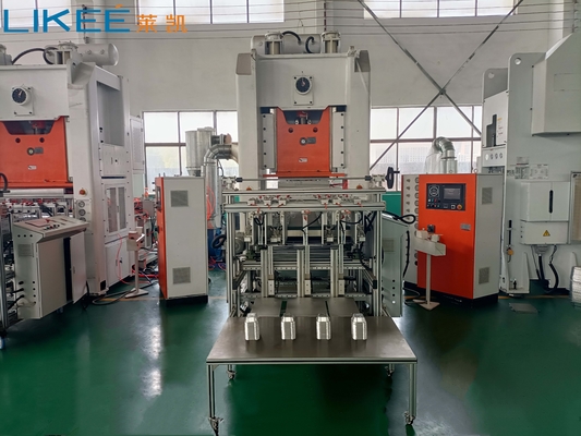 Buy High Capacity Automatic Aluminium Foil Container Production Line online manufacture