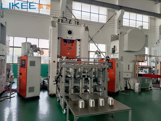 Buy SIEMENS Motor H Frame 12000 Pcs/h Output Aluminum Foil Container Production Line LK-T80 online manufacture