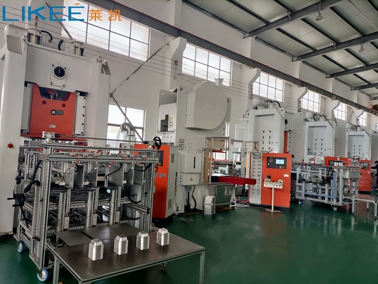 Buy 4 Cavities Fast Working Speed  Aluminium Foil Container Machine for Metal Punching online manufacture