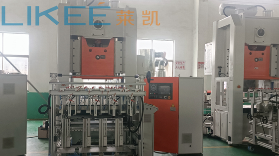 Buy Mitsubishi Plc Program 80 Ton Aluminium Foil Press Container Making Machine online manufacture