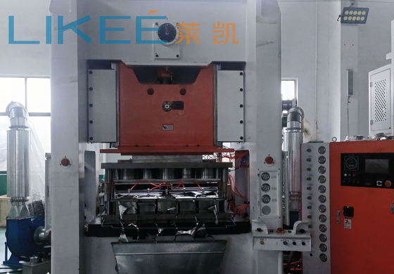 Buy Disposible Aluminum Foil Food Container Machine 3Phases 35~68 Strokes Per Minute online manufacture