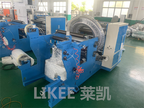 Buy Smart V Shape Foil Sheets Folding Machine For Continuous Aluminum Foil Cutting online manufacture