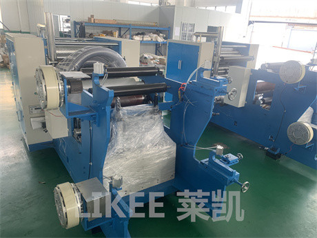 Buy Efficiency 27kw Electric Pop Out Foil Sheet Slitting Machine With Aluminum Foil online manufacture