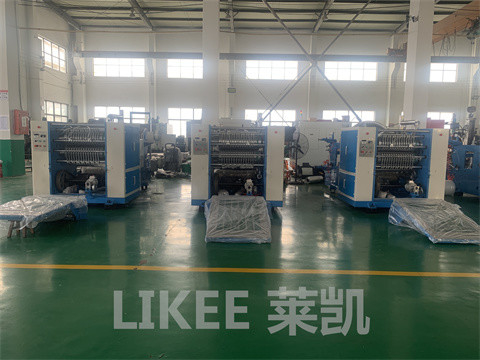 Buy 27KW V Shape Interfolded Pop Up Aluminum Foil Sheet Continuous Extraction Machine online manufacture