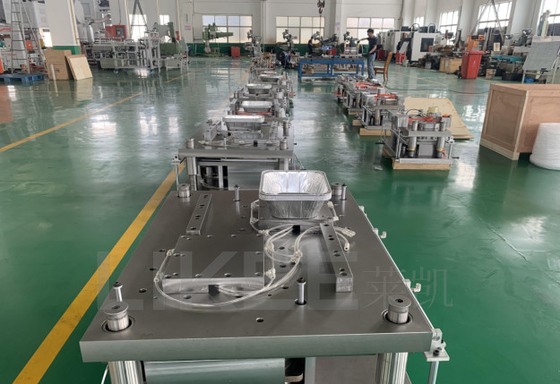 Buy Imported Guider Sleeve Disposable Aluminium Foil Containers Mould For Fast Food online manufacture