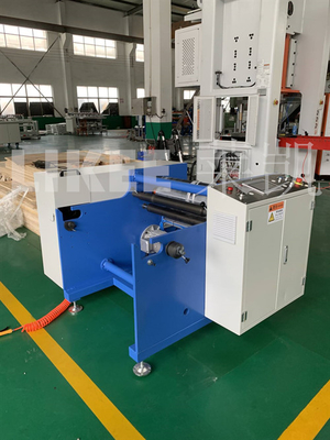 Buy Semi Automatic House Foil Rewinding Machine With 2 Spindles And Manual Gluing Way online manufacture