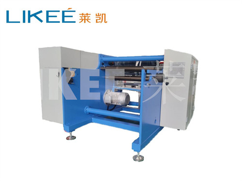 Buy Electric Semi Automatic Kitchen Aluminum Foil And Baking Paper Roll Slitter Rewinding Machine With 350m/min Fast Speed online manufacture