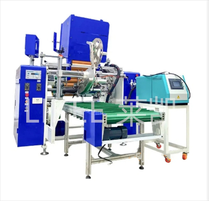 Buy Automatic 6 Shafts Siemens PLC House Foil Rewinding Machine With 305m Rewinding Length online manufacture