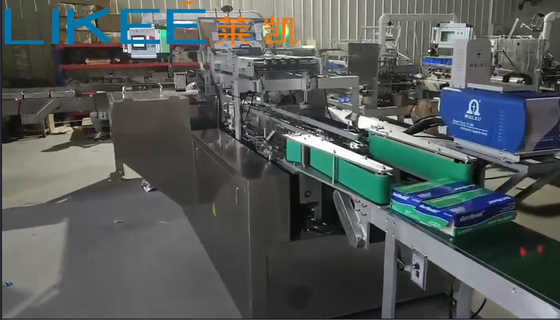 Buy 10-50 Boxes/min PLC Controlled Aluminum Foil Automatic Packing Machine For Carton Box online manufacture